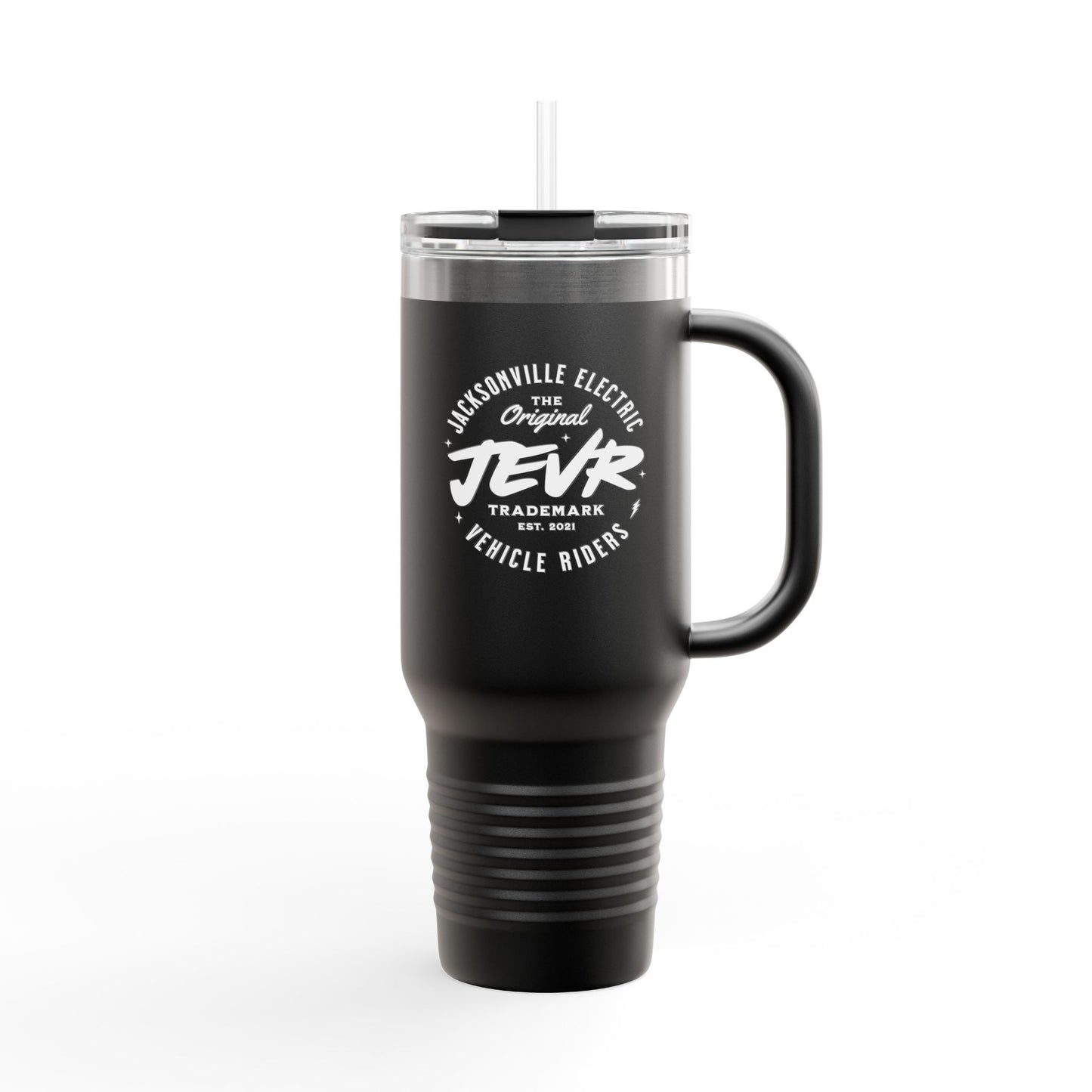 Official JEVR Insulated Travel Mug, 40oz