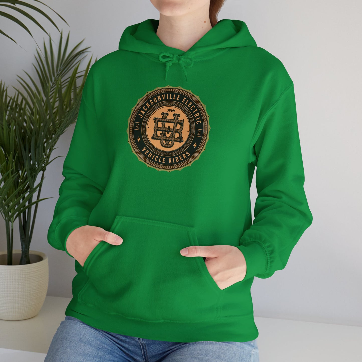 Official JEVR Monogram Heavy Blend™ Hoodie (12 Colors)