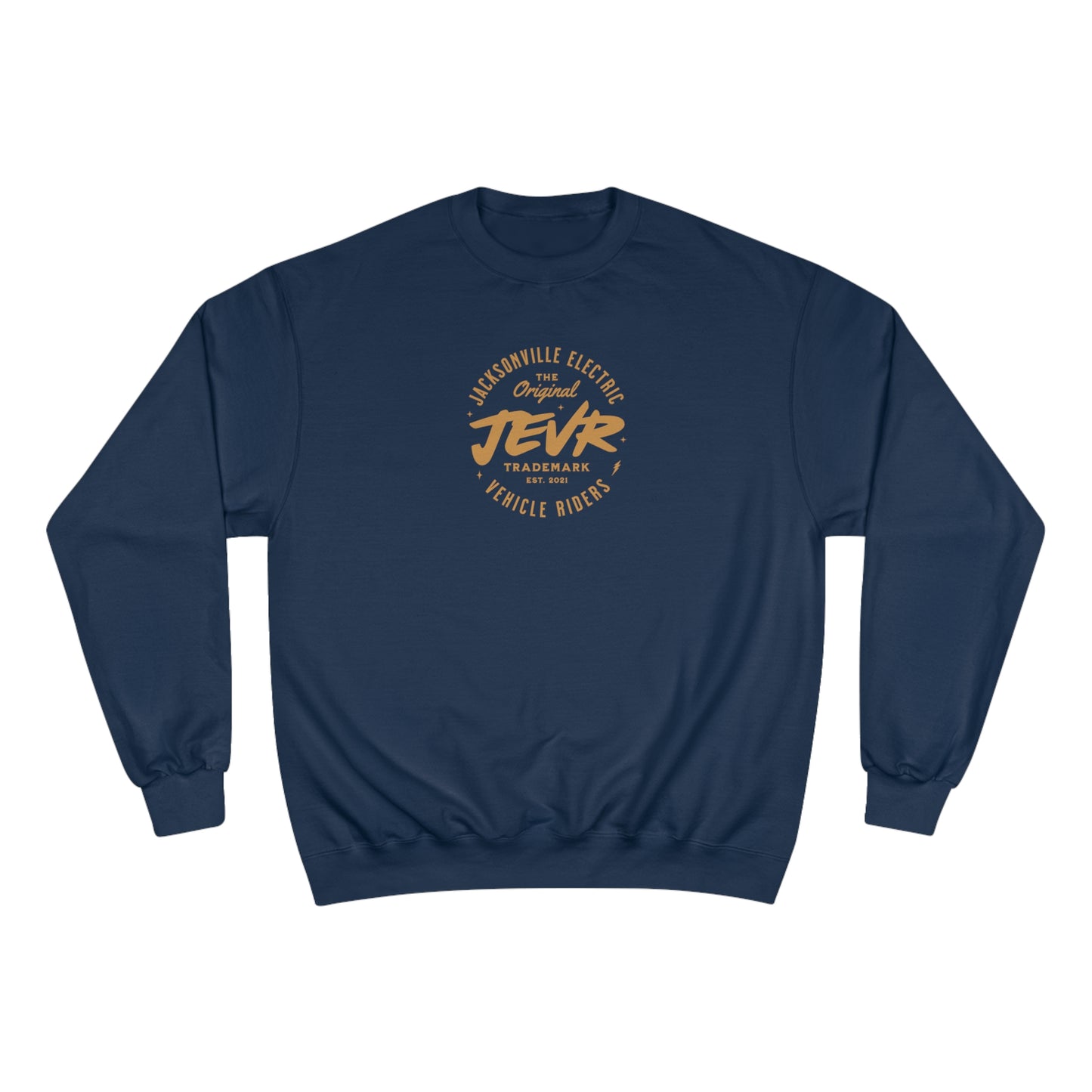 Official JEVR Emblem Champion Brand Sweatshirt (10 Colors)