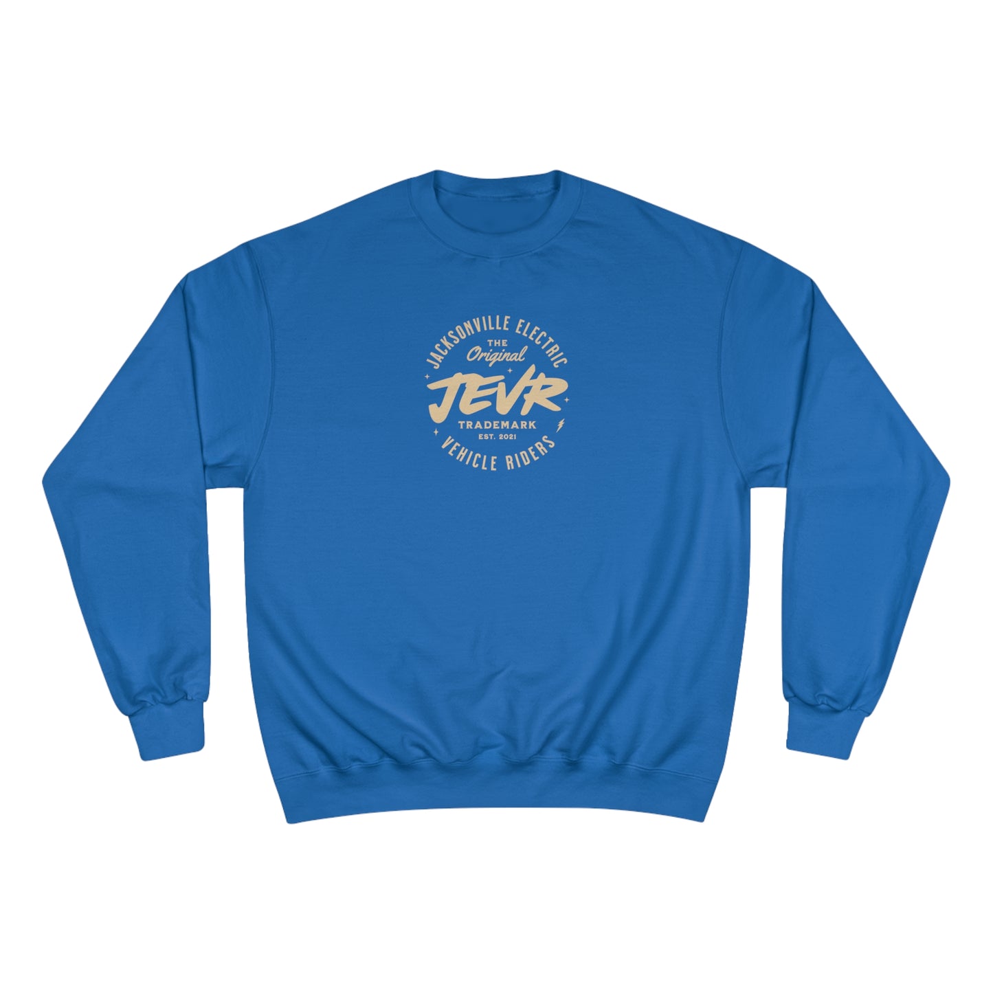 Official JEVR Emblem Champion Brand Sweatshirt (10 Colors)