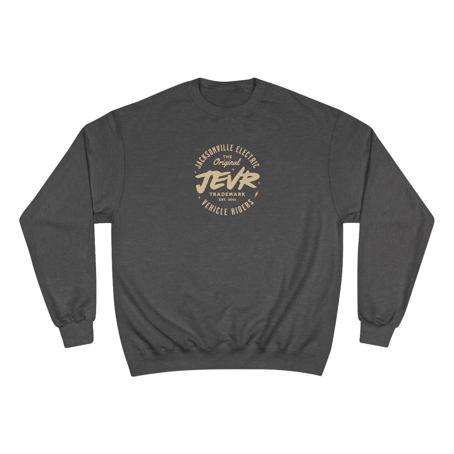 Official JEVR Emblem Champion Brand Sweatshirt (10 Colors)