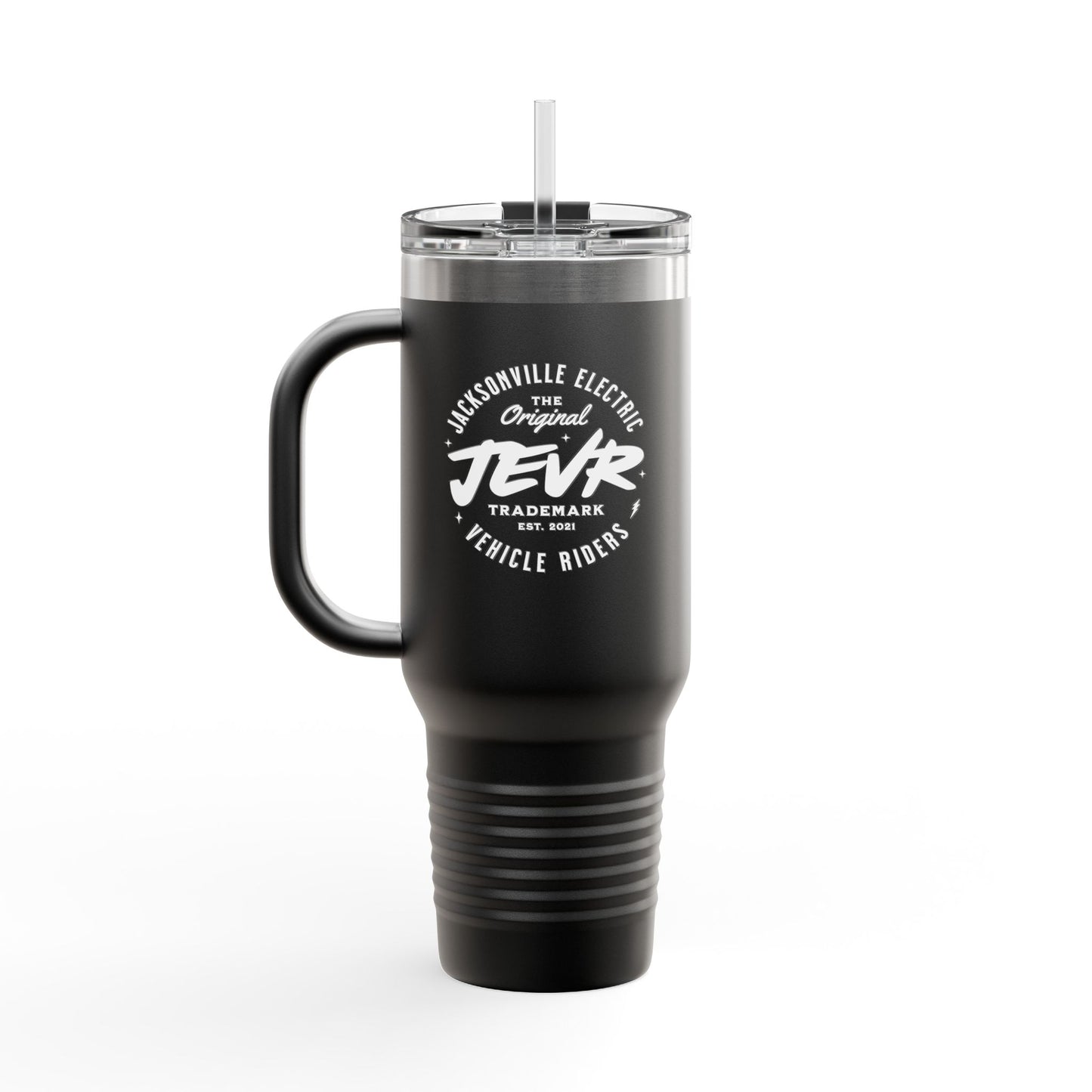 Official JEVR Insulated Travel Mug, 40oz