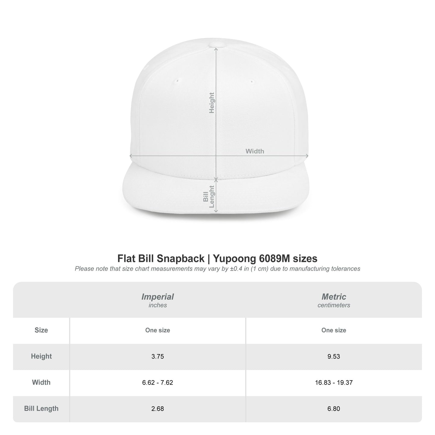 Official JEVR Embroidered Flat Bill Authentic Snapback III (4 Colors)