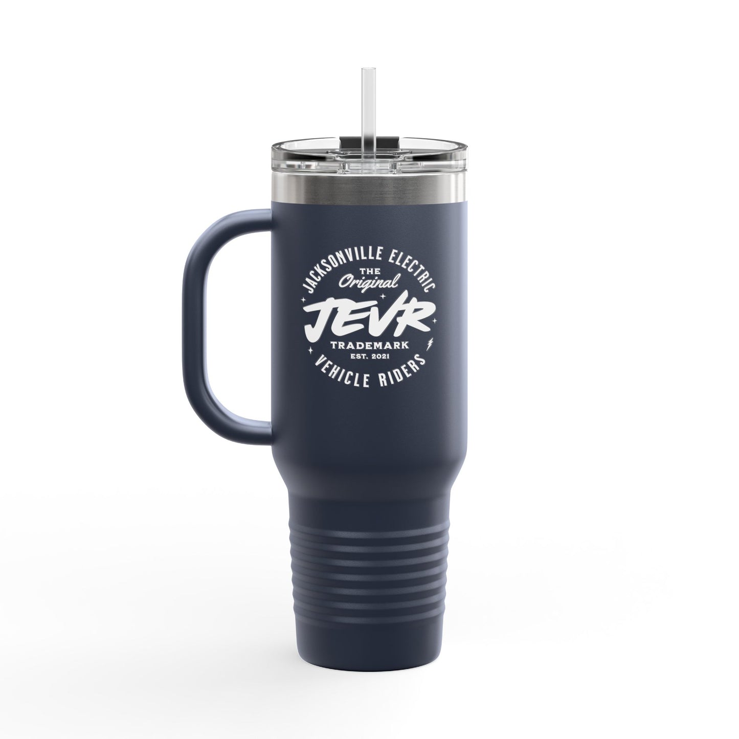 Official JEVR Insulated Travel Mug, 40oz