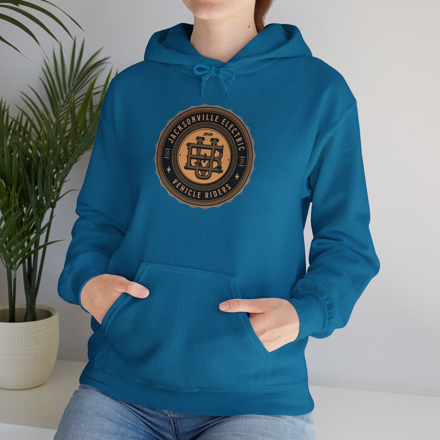 Official JEVR Monogram Heavy Blend™ Hoodie (12 Colors)