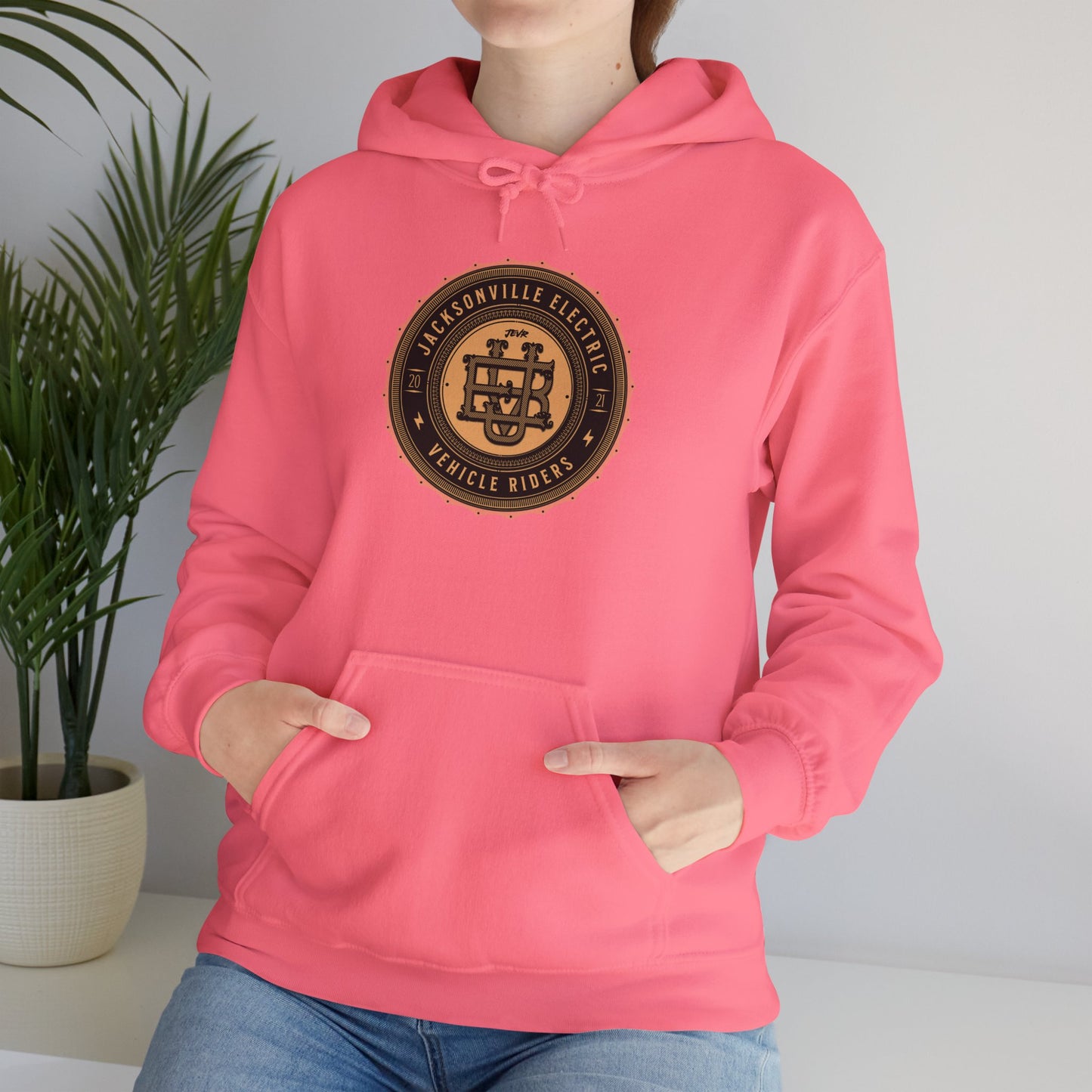 Official JEVR Monogram Heavy Blend™ Hoodie (12 Colors)