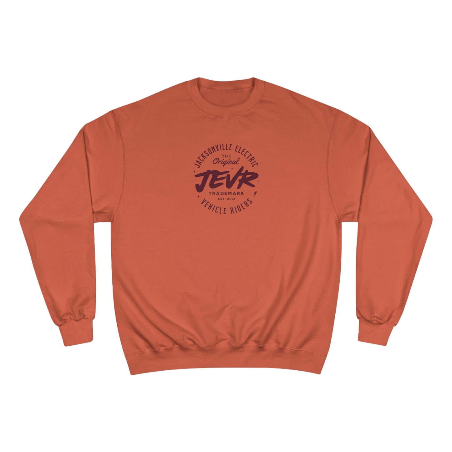 Official JEVR Emblem Champion Brand Sweatshirt (10 Colors)