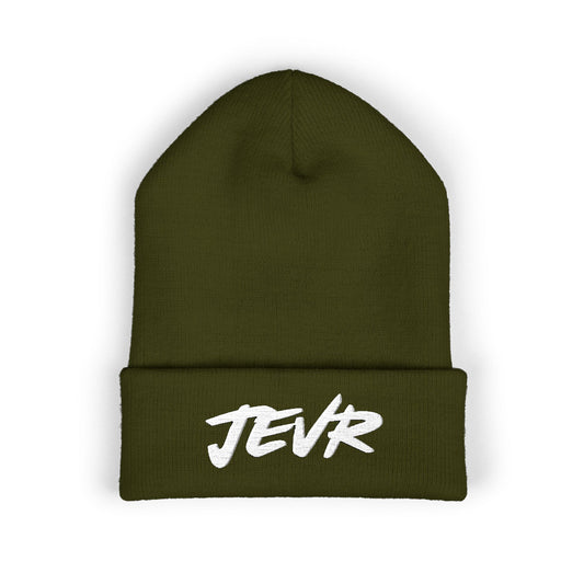 Official JEVR Classic Cuffed Embroidered Beanie