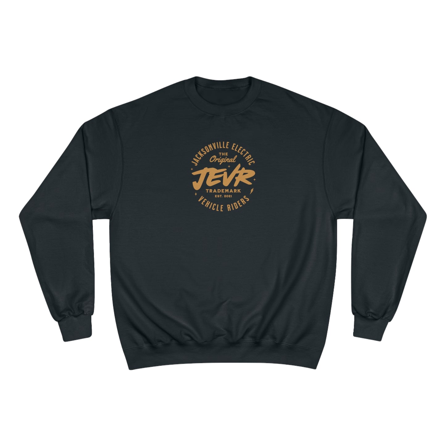 Official JEVR Emblem Champion Brand Sweatshirt (10 Colors)