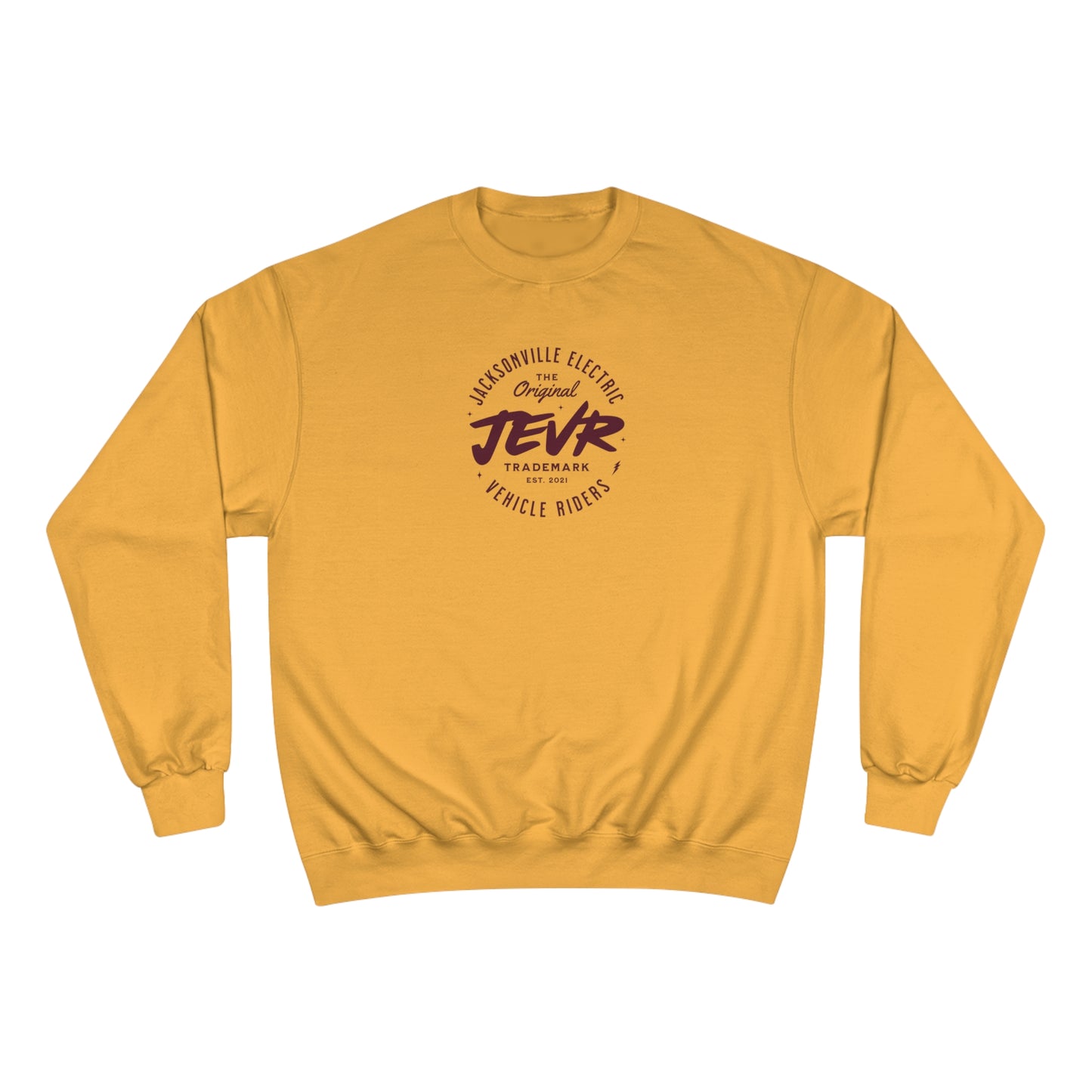 Official JEVR Emblem Champion Brand Sweatshirt (10 Colors)