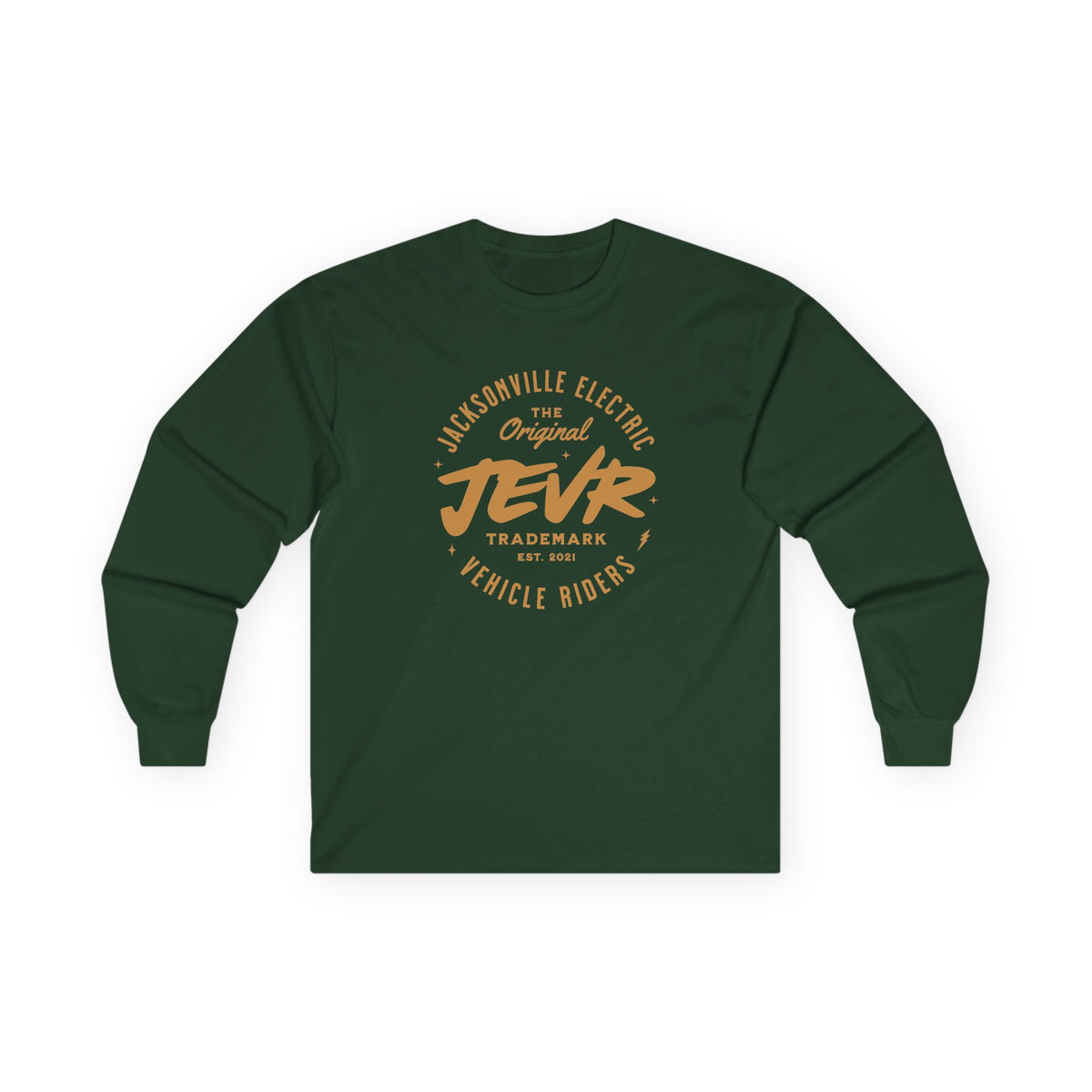 Official JEVR Emblem Unisex Ultra Cotton Long Sleeve Tee (16 Colors)
