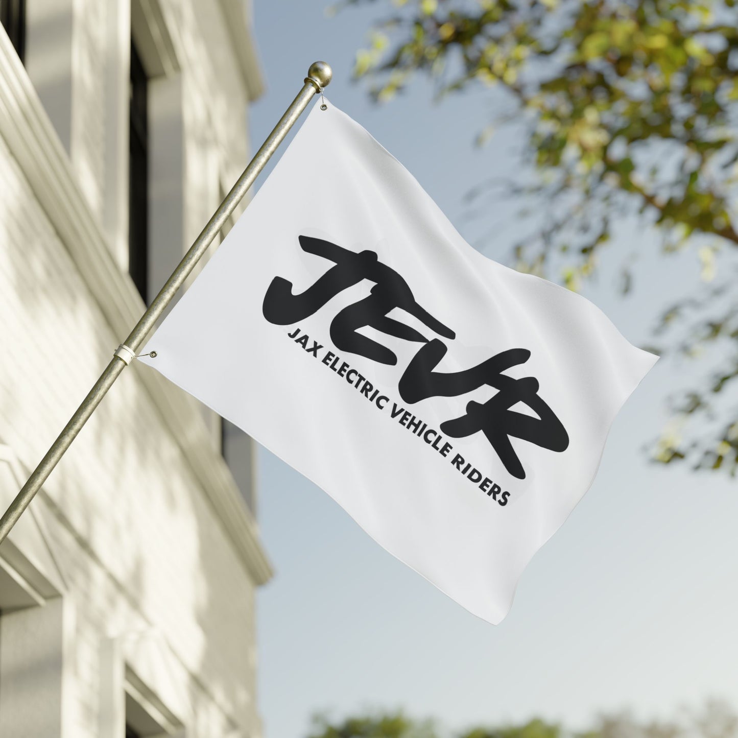 Official JEVR Double-Sided Flag