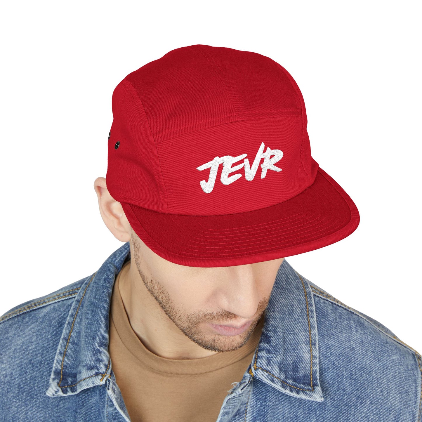 Official JEVR 5-Panel Embroidered Cap