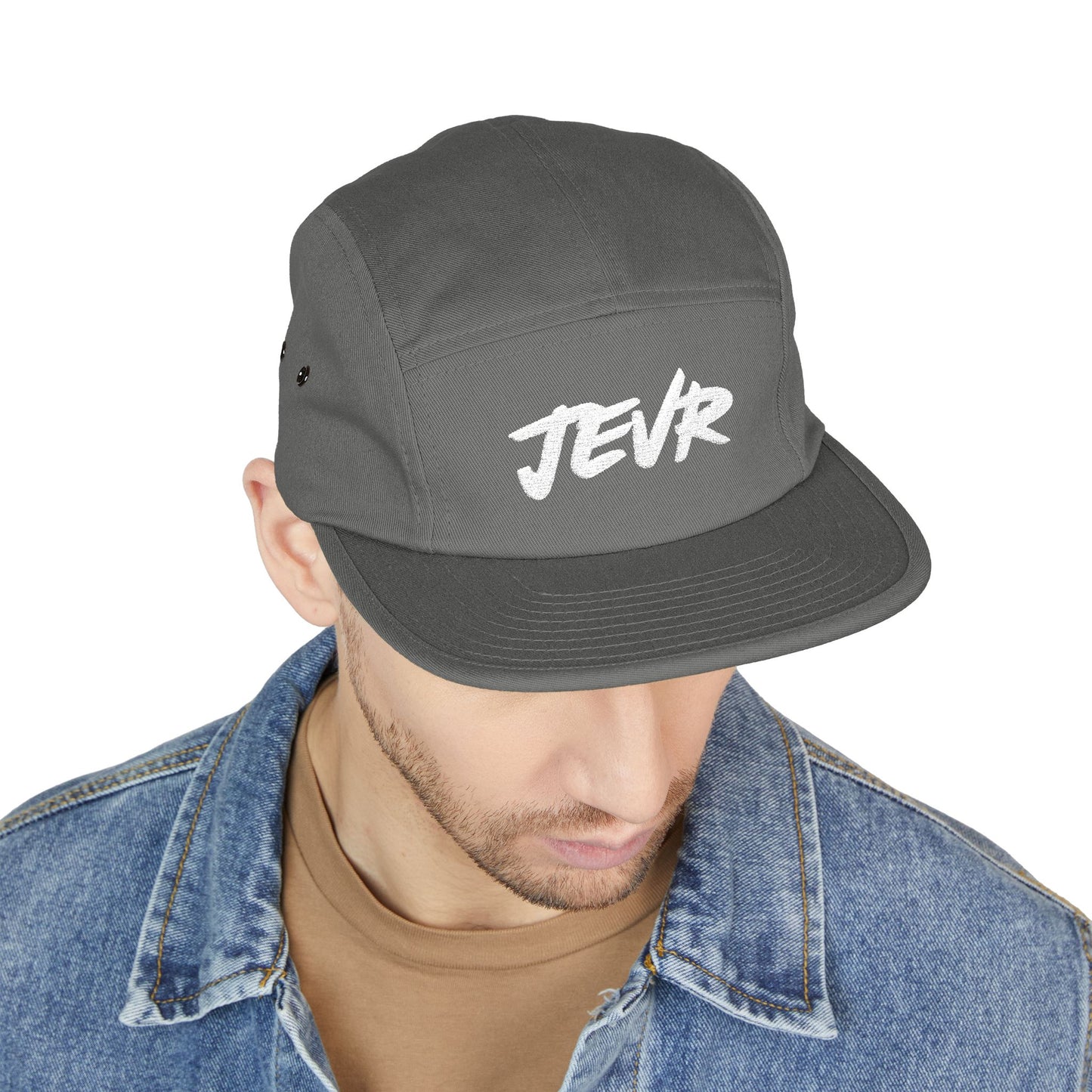 Official JEVR 5-Panel Embroidered Cap