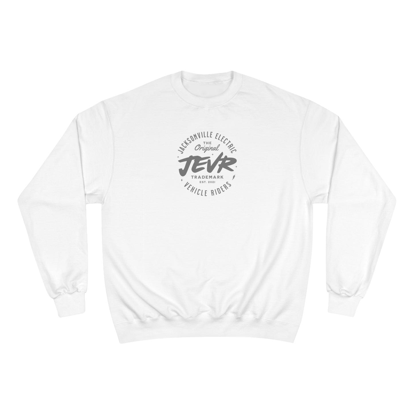 Official JEVR Emblem Champion Brand Sweatshirt (10 Colors)