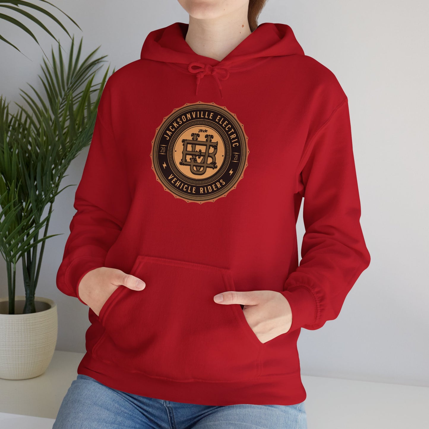 Official JEVR Monogram Heavy Blend™ Hoodie (12 Colors)