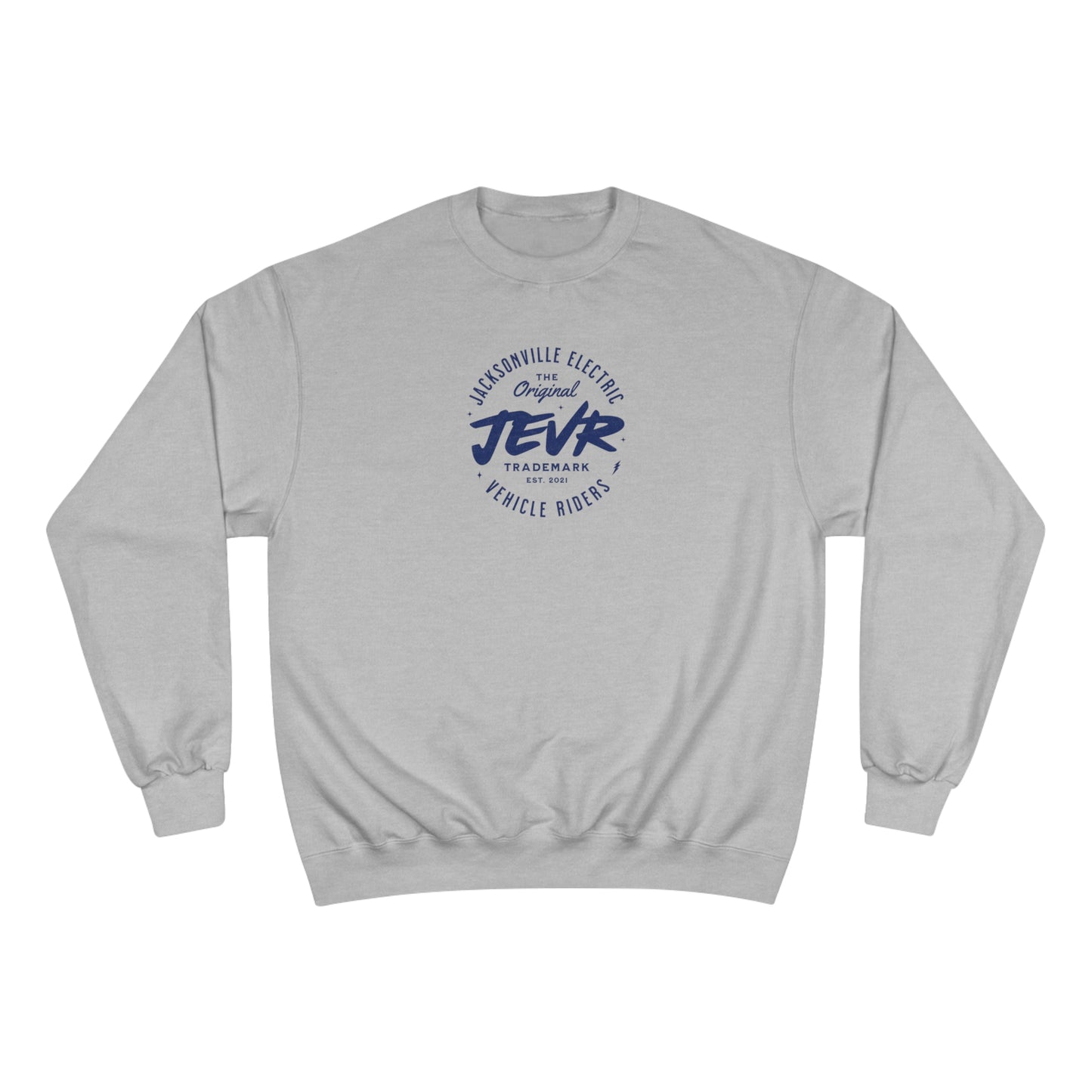 Official JEVR Emblem Champion Brand Sweatshirt (10 Colors)