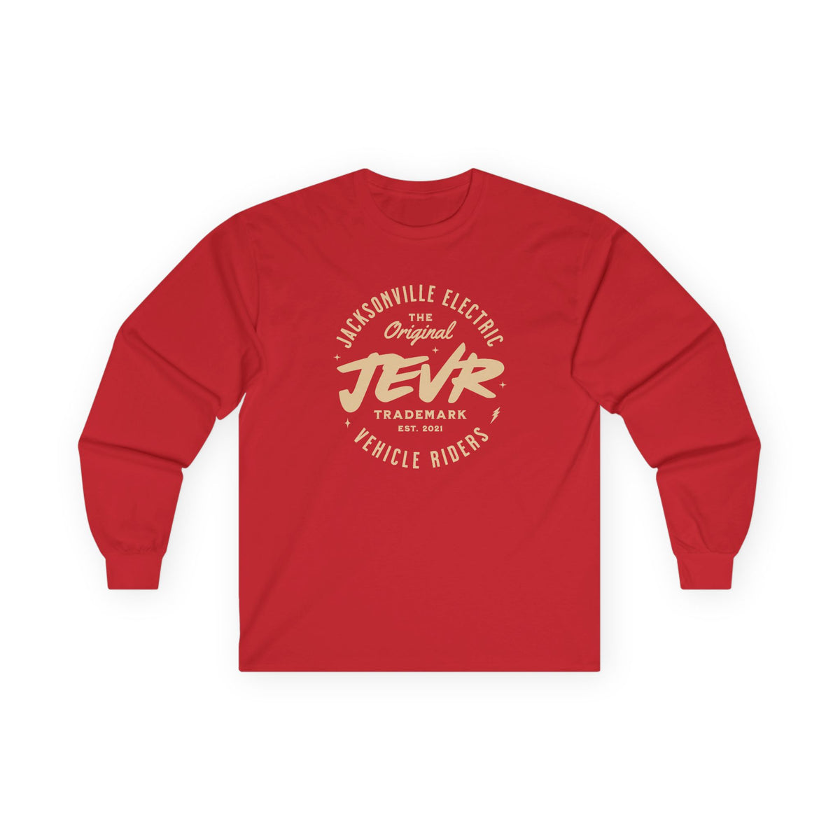 Official JEVR Emblem Unisex Ultra Cotton Long Sleeve Tee (16 Colors)