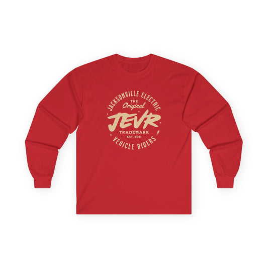 Official JEVR Emblem Unisex Ultra Cotton Long Sleeve Tee (16 Colors)